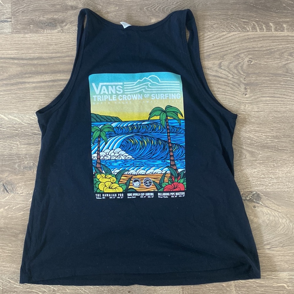 Vans triple crown of surfing even tank